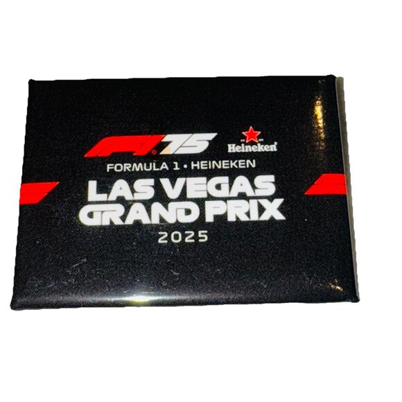 NEW Authentic F1 Las Vegas Formula Grand Prix 2025 Pin Heineken - Picture 1 of 2